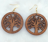 Tree of Life Earrings - The Wud Shop