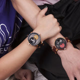 ColorSplash Watch in yellow and red