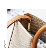 O-Handle Knitted Handbag - The Wud Shop