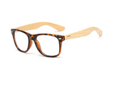 Bamboo Eyeglasses - Wayfarer