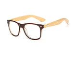 Bamboo Eyeglasses - Wayfarer