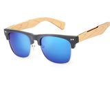 Blue Bamboo Sunglasses 