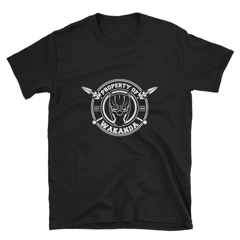 Property of Wakanda T-Shirt (Short Sleeve) - The Wud Shop